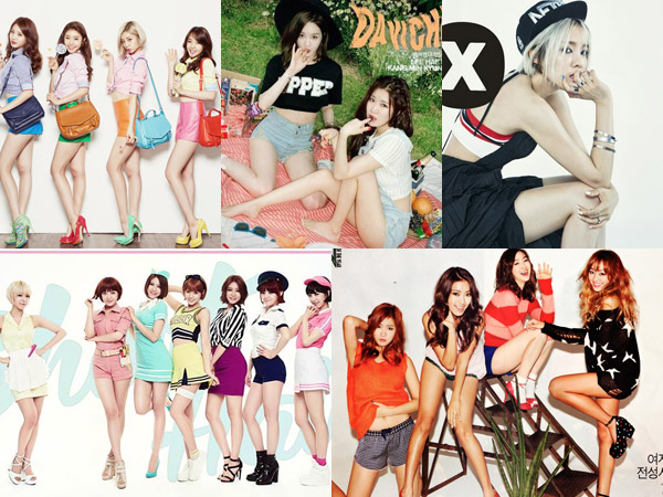 Para Idola K-Pop Wanita Seksi Ini Siap Hangatkan Musim Panas dengan Comeback!